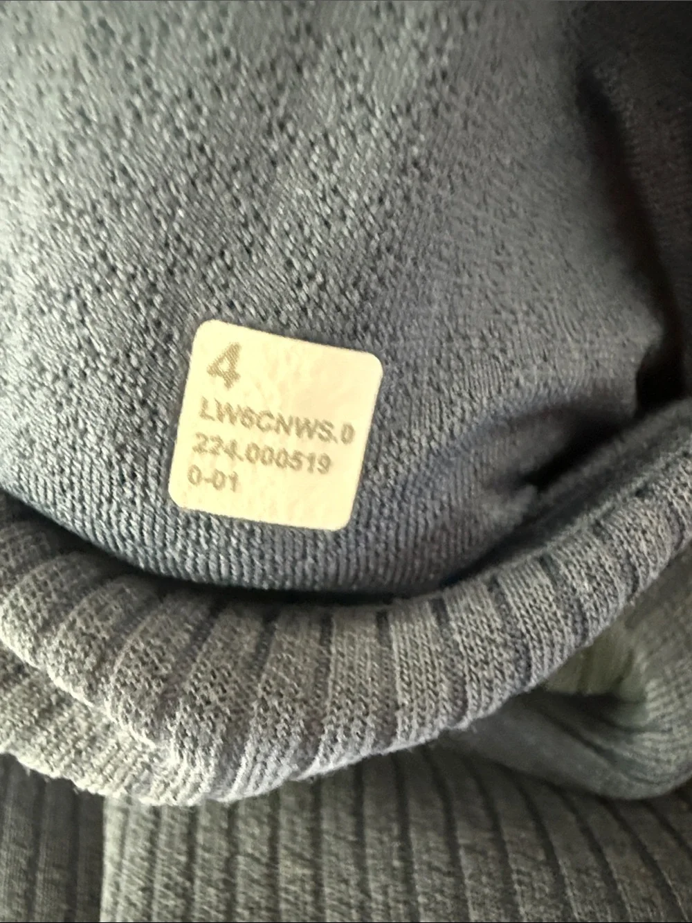 Lululemon Ribbed Softstreme Zip-Leg High Rise Pant, 4, 25” Inseam
